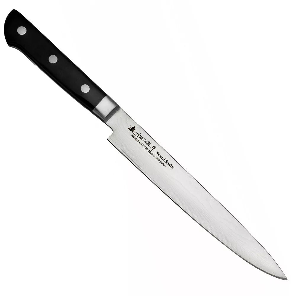 Satake Daichi japán damaszk szeletelő kés 20 cm - Japán konyha