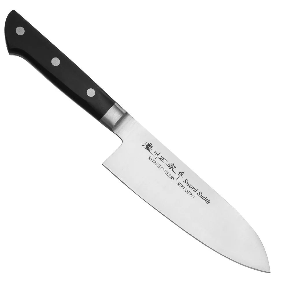 Satake Satoru Santoku japán konyhakés 17 cm - Japán konyha