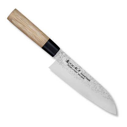 Satake Nashiji Natural Santoku japán szakácskés 17 cm - Japán konyha